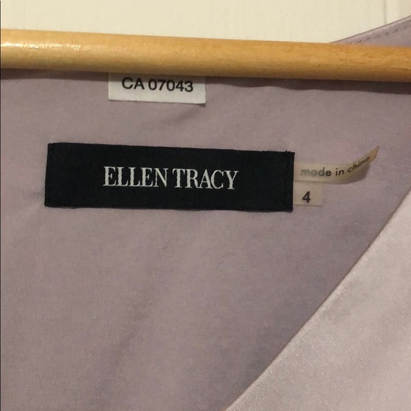 Purple Satin Dress - Picture 3 of 4